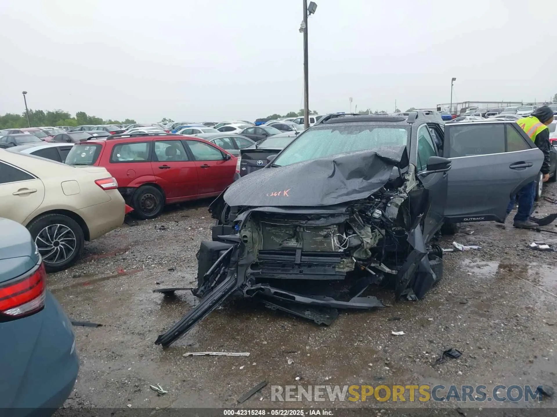 6 fotografías del automóvil dañado 4S4BTANC5R3142618 SUBARU OUTBACK 2024