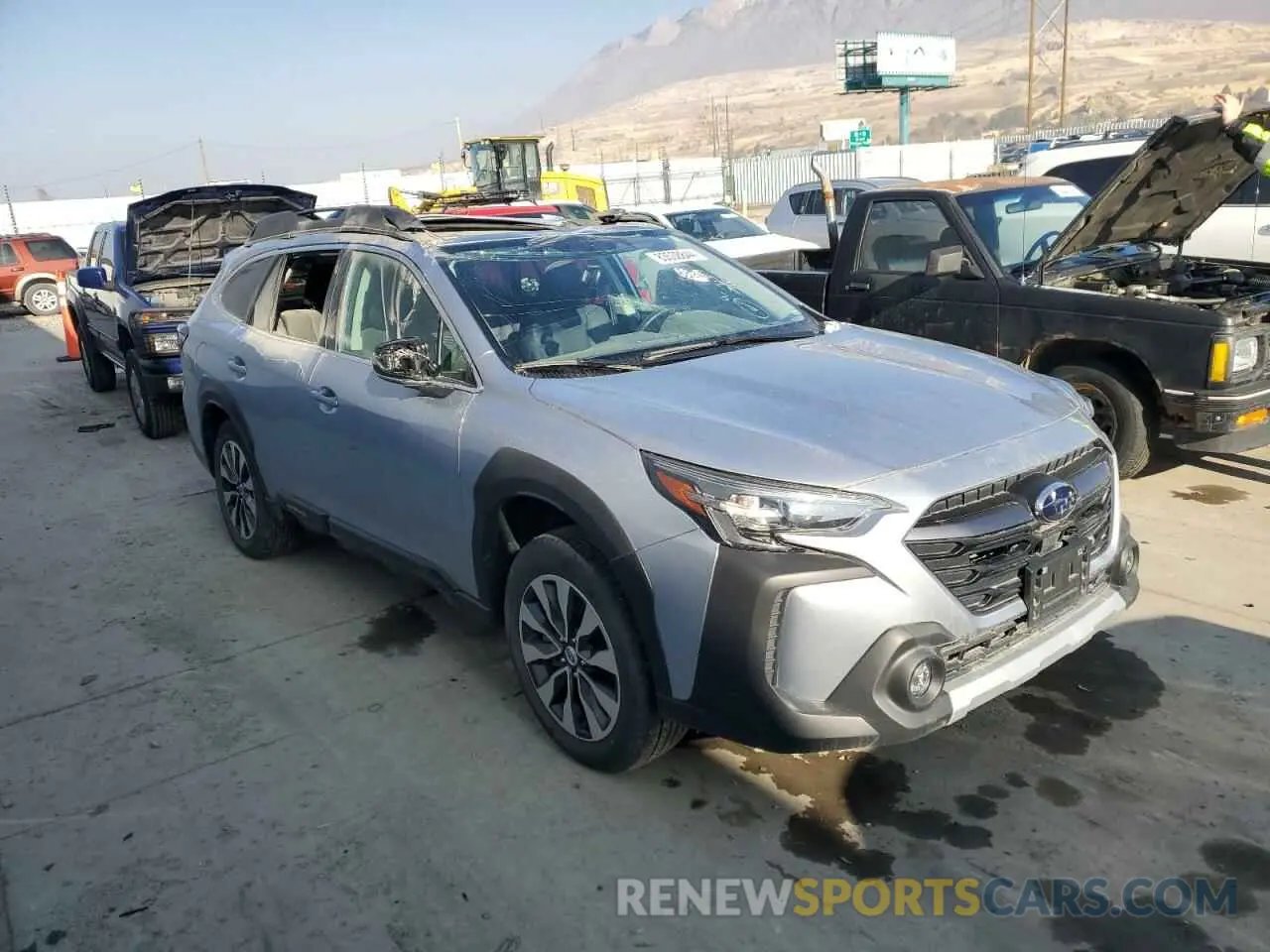 4 fotografías del automóvil dañado 4S4BTANC6R3105416 SUBARU OUTBACK 2024