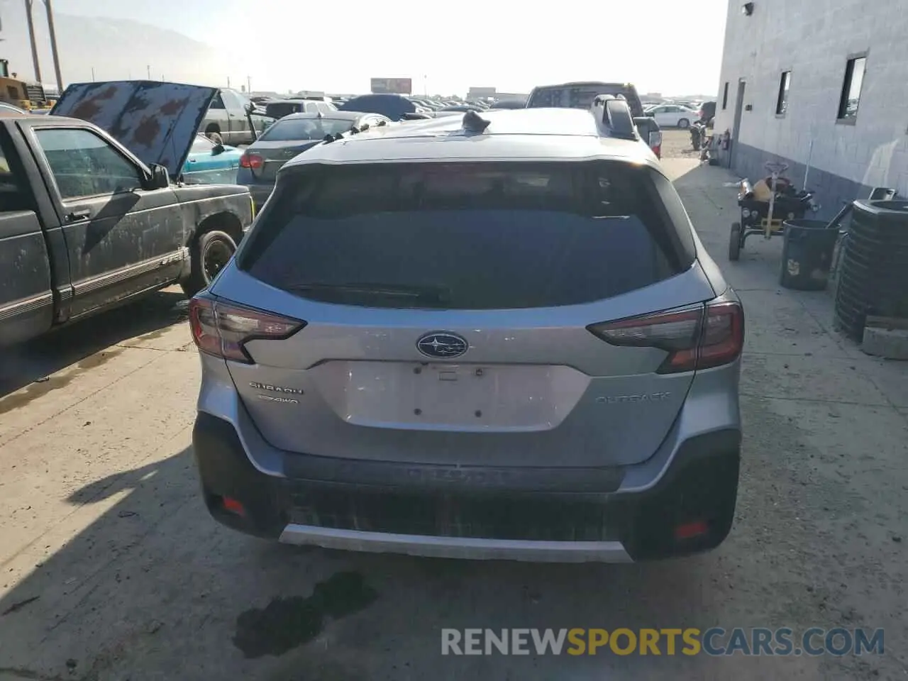 6 fotografías del automóvil dañado 4S4BTANC6R3105416 SUBARU OUTBACK 2024