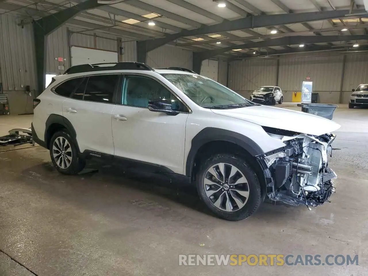 4 fotografías del automóvil dañado 4S4BTANC6R3300075 SUBARU OUTBACK 2024