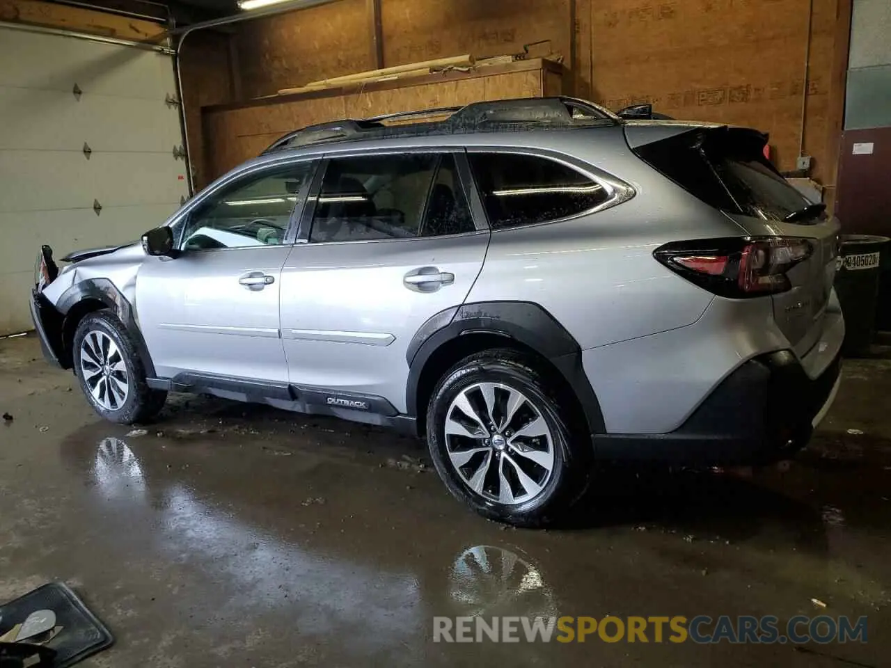 2 fotografías del automóvil dañado 4S4BTANC7R3246897 SUBARU OUTBACK 2024