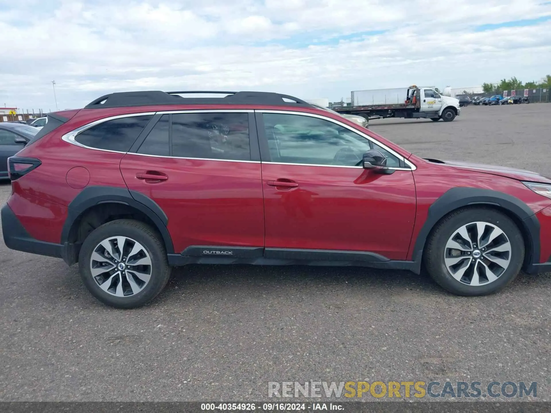 14 fotografías del automóvil dañado 4S4BTANC8R3111136 SUBARU OUTBACK 2024