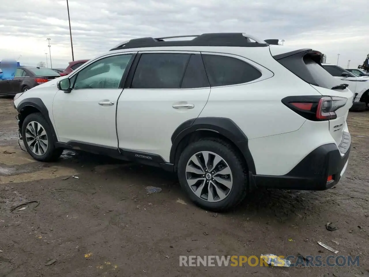 2 fotografías del automóvil dañado 4S4BTAPC3R3183567 SUBARU OUTBACK 2024