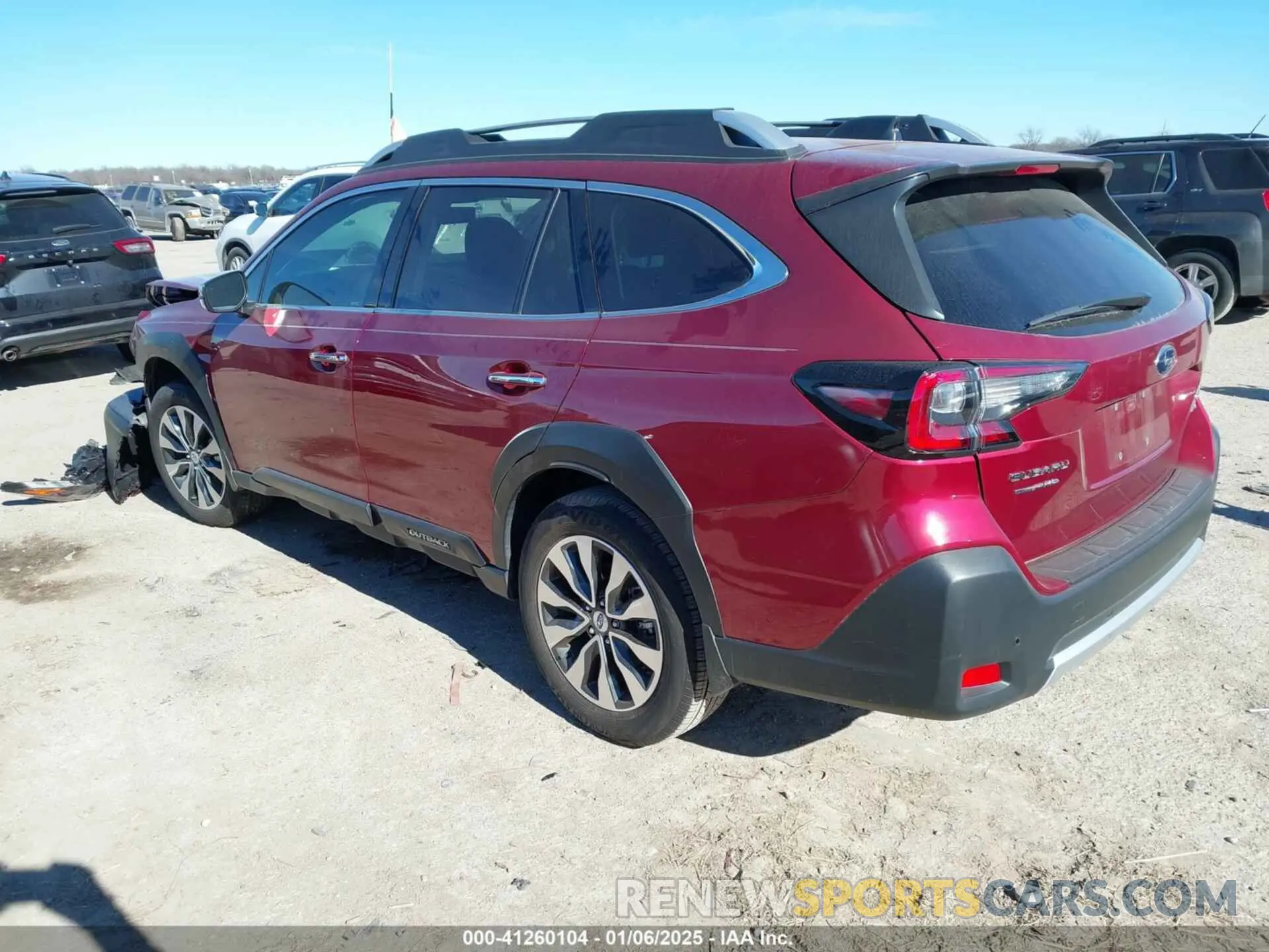 3 fotografías del automóvil dañado 4S4BTAPC5R3175938 SUBARU OUTBACK 2024