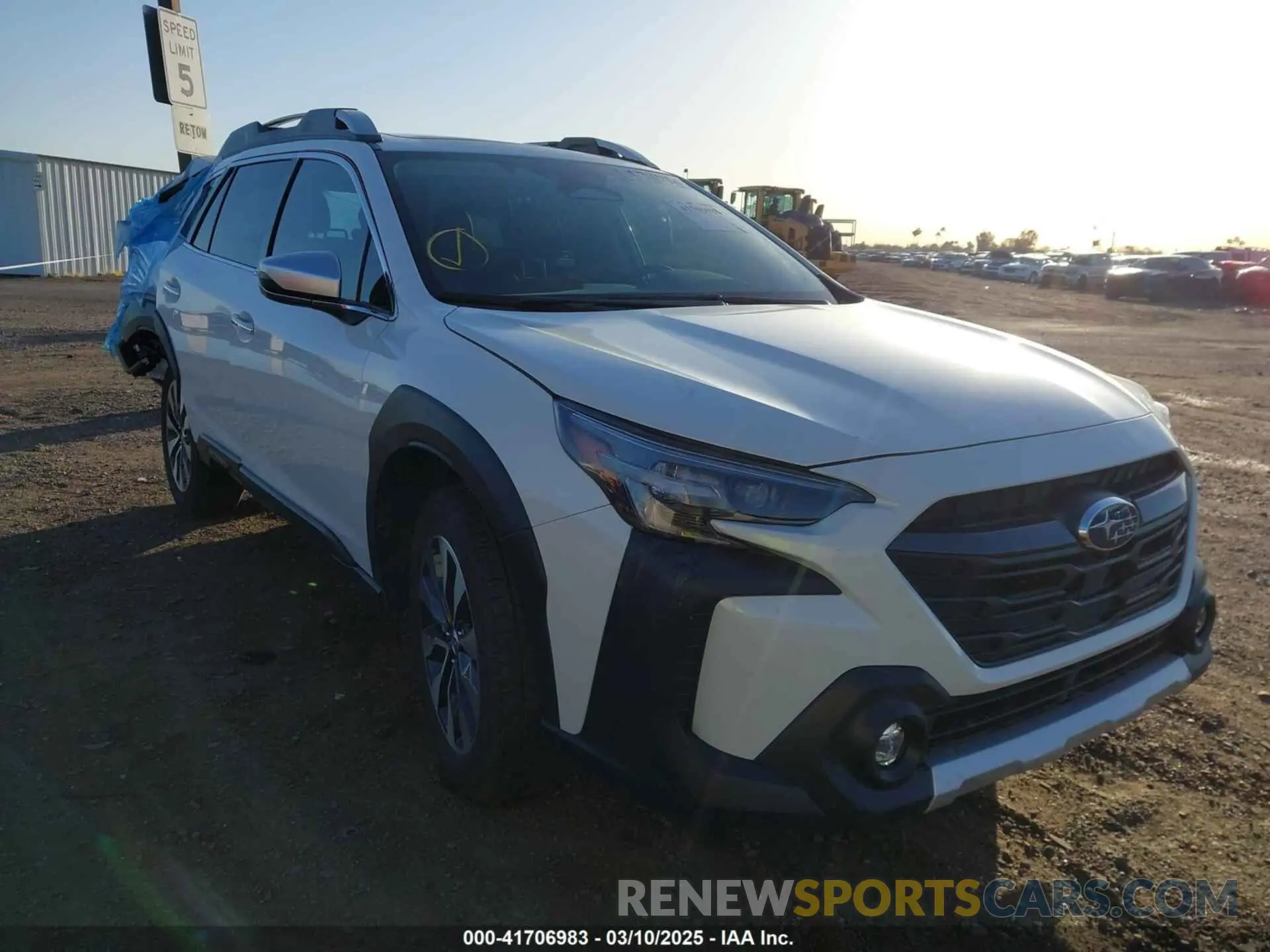 1 fotografías del automóvil dañado 4S4BTAPC5R3196806 SUBARU OUTBACK 2024