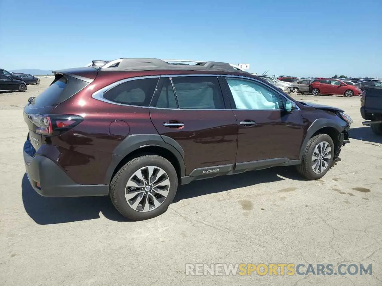 3 fotografías del automóvil dañado 4S4BTAPC6R3175236 SUBARU OUTBACK 2024