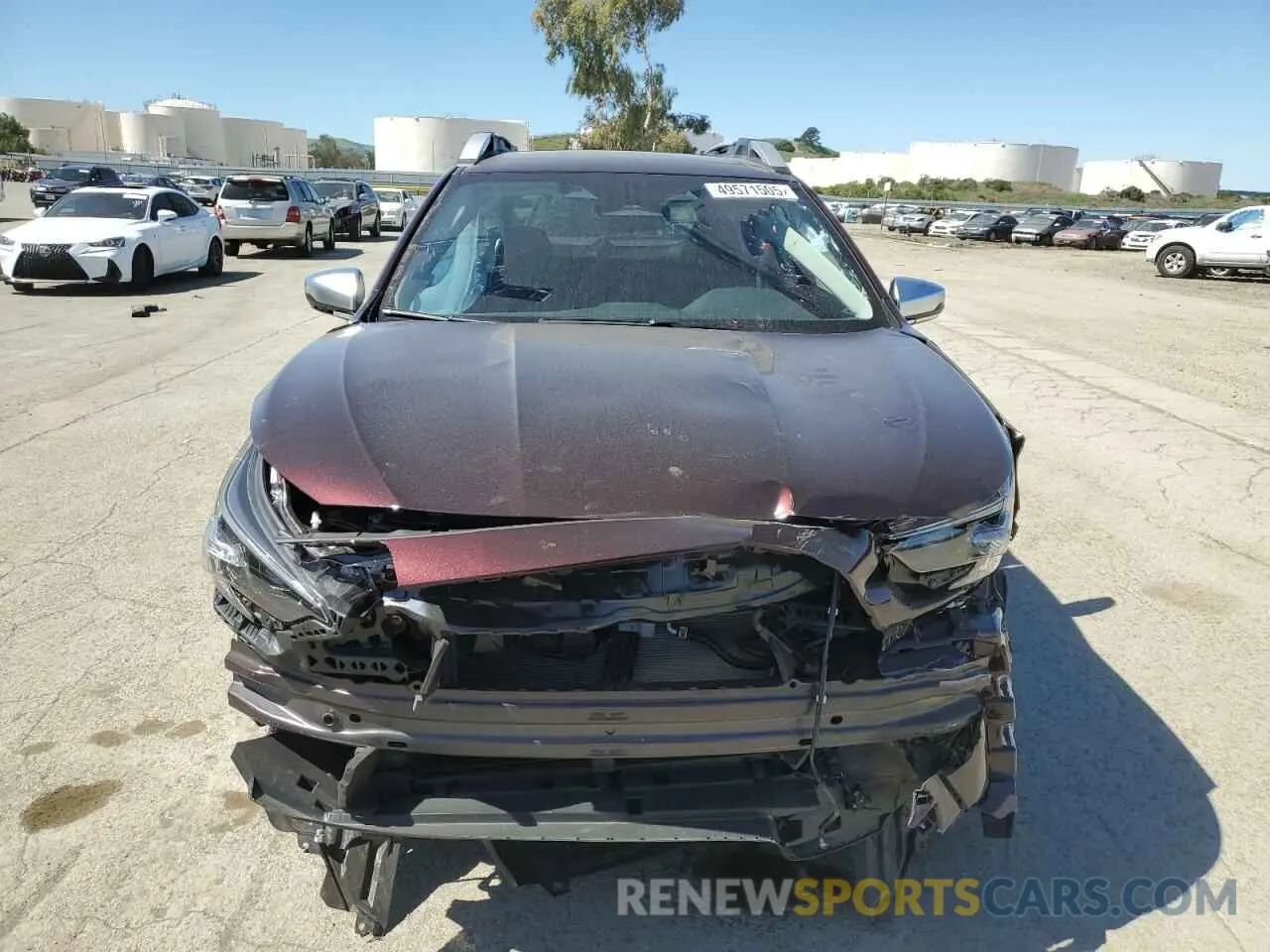 5 fotografías del automóvil dañado 4S4BTAPC6R3175236 SUBARU OUTBACK 2024