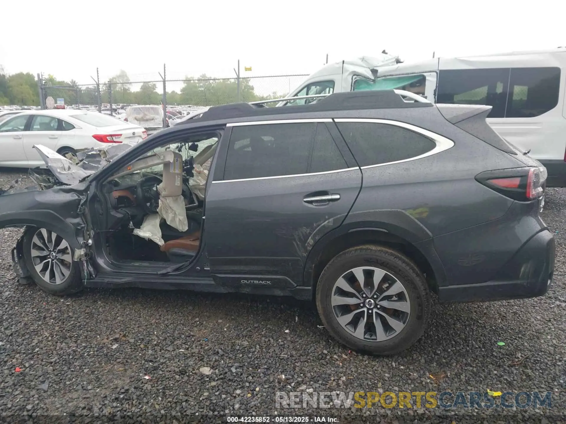 14 fotografías del automóvil dañado 4S4BTAPCXR3102970 SUBARU OUTBACK 2024