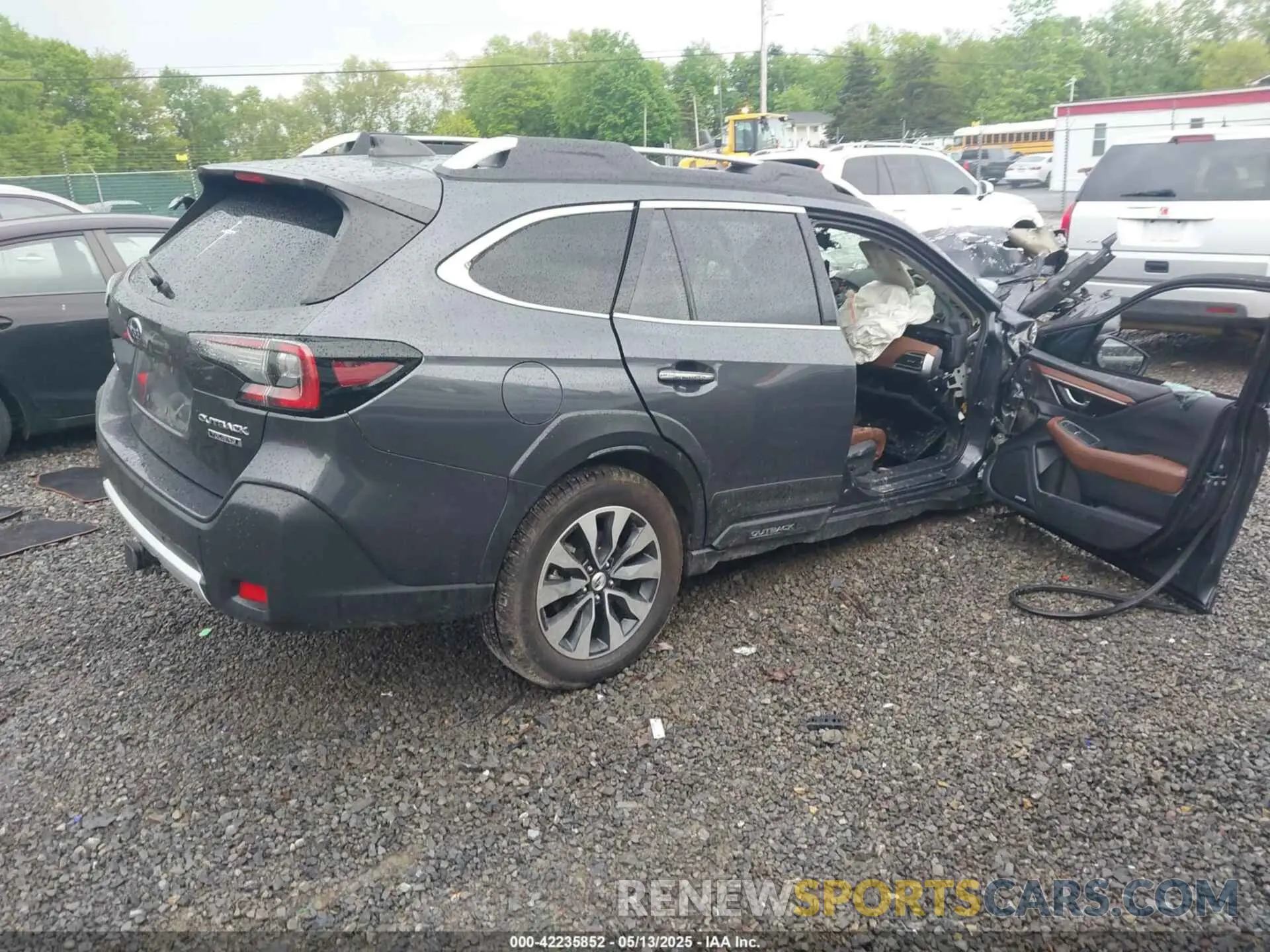 4 fotografías del automóvil dañado 4S4BTAPCXR3102970 SUBARU OUTBACK 2024