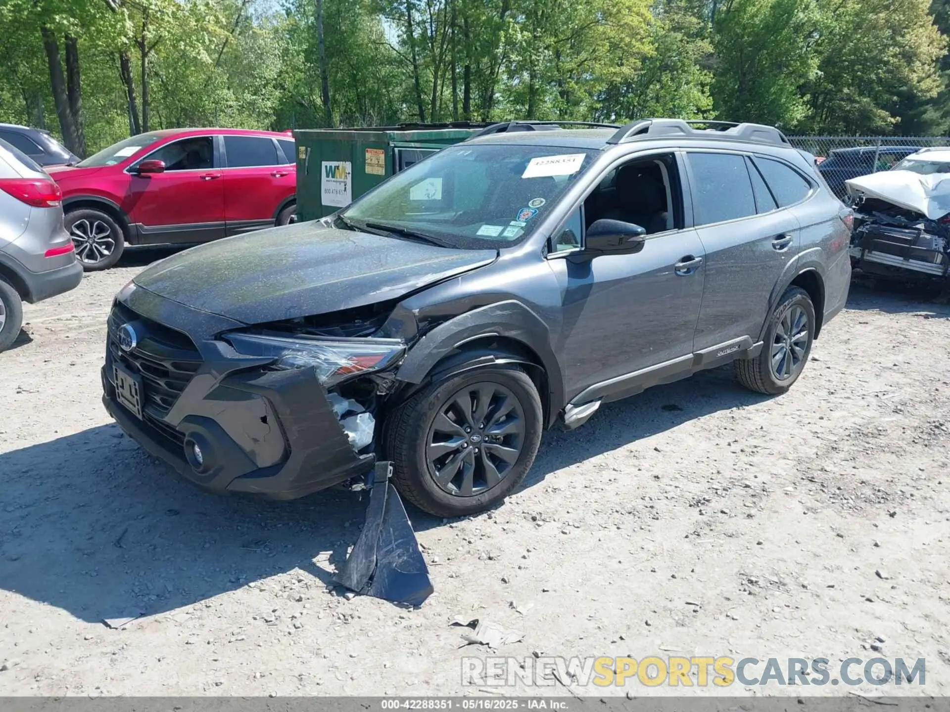 2 fotografías del automóvil dañado 4S4BTGLD1R3184539 SUBARU OUTBACK 2024
