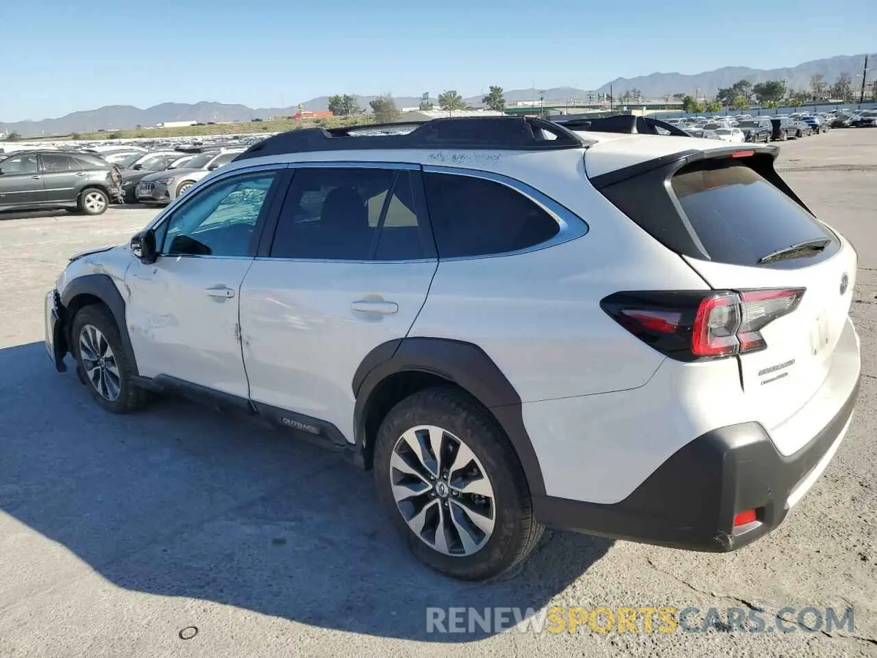 2 fotografías del automóvil dañado 4S4BTGND1R3135645 SUBARU OUTBACK 2024