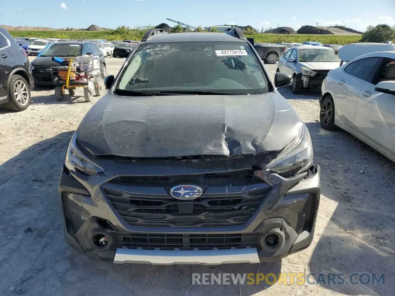 5 fotografías del automóvil dañado 4S4BTGND4R3162404 SUBARU OUTBACK 2024