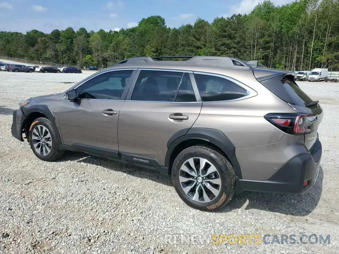 2 fotografías del automóvil dañado 4S4BTGND4R3165786 SUBARU OUTBACK 2024