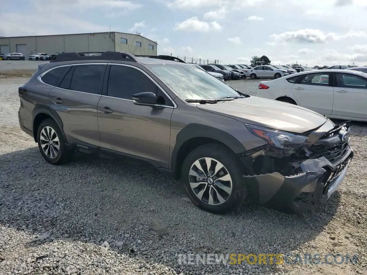 4 fotografías del automóvil dañado 4S4BTGND4R3165786 SUBARU OUTBACK 2024