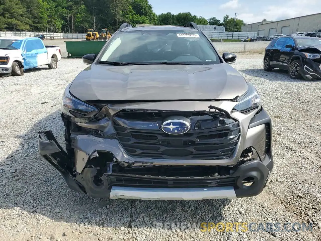 5 fotografías del automóvil dañado 4S4BTGND4R3165786 SUBARU OUTBACK 2024