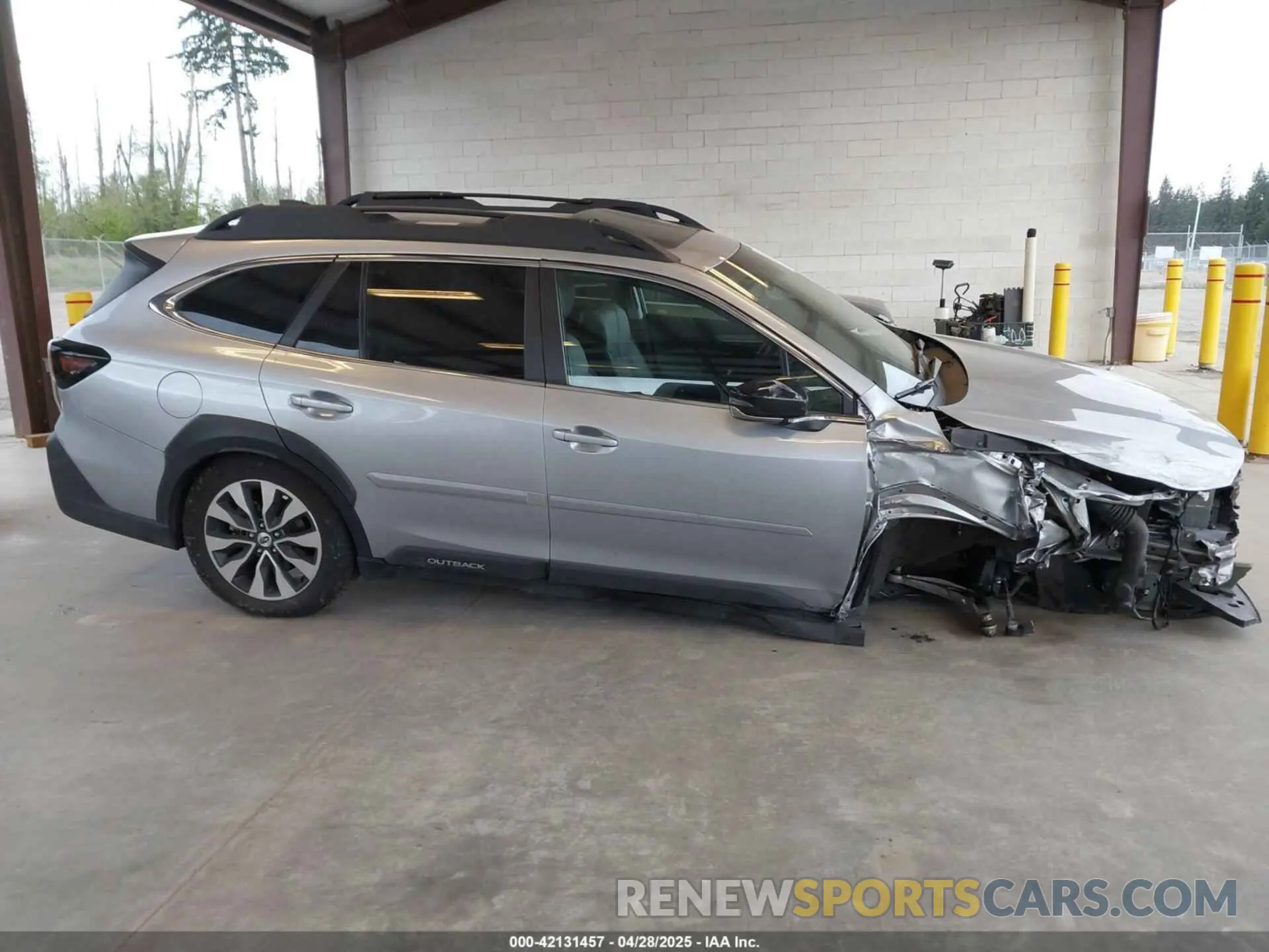 14 fotografías del automóvil dañado 4S4BTGND6R3287873 SUBARU OUTBACK 2024