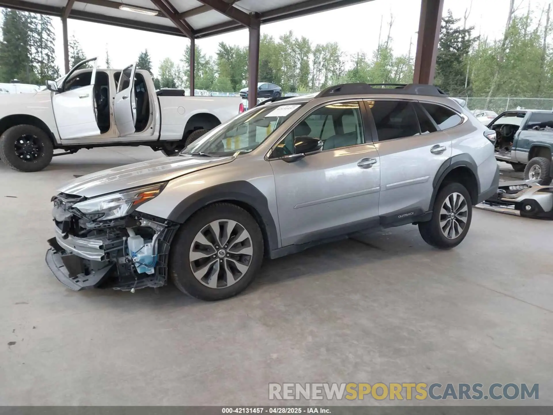 2 fotografías del automóvil dañado 4S4BTGND6R3287873 SUBARU OUTBACK 2024