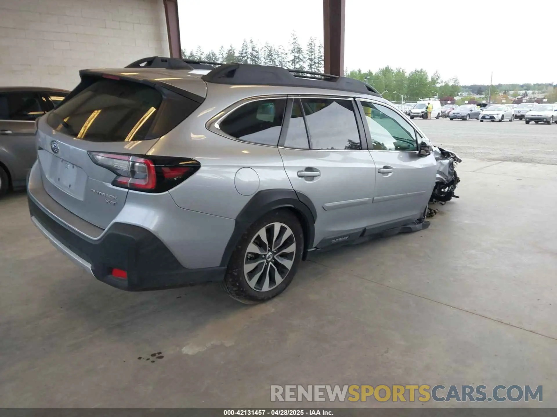 4 fotografías del automóvil dañado 4S4BTGND6R3287873 SUBARU OUTBACK 2024