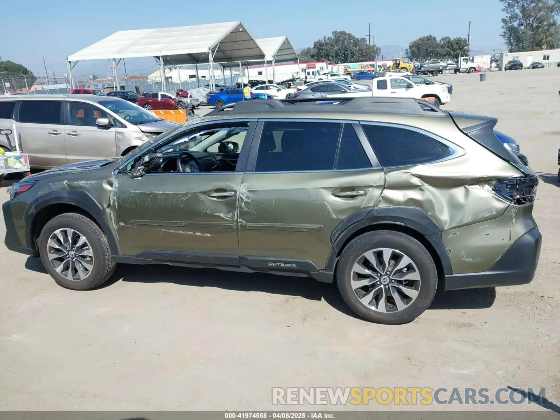 15 fotografías del automóvil dañado 4S4BTGND8R3213645 SUBARU OUTBACK 2024