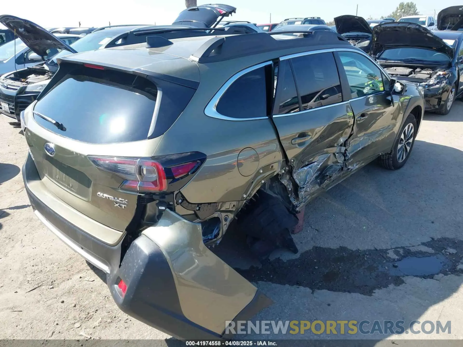 4 fotografías del automóvil dañado 4S4BTGND8R3213645 SUBARU OUTBACK 2024