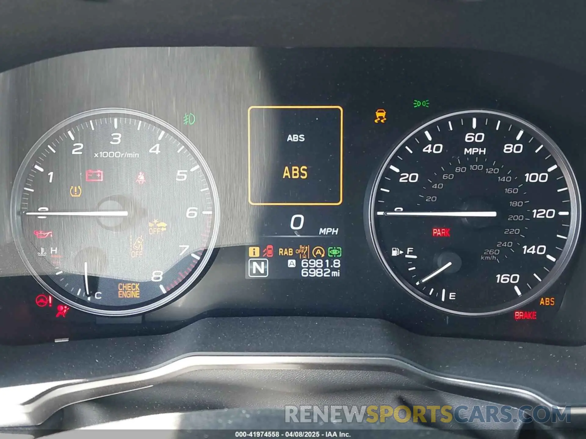 7 fotografías del automóvil dañado 4S4BTGND8R3213645 SUBARU OUTBACK 2024