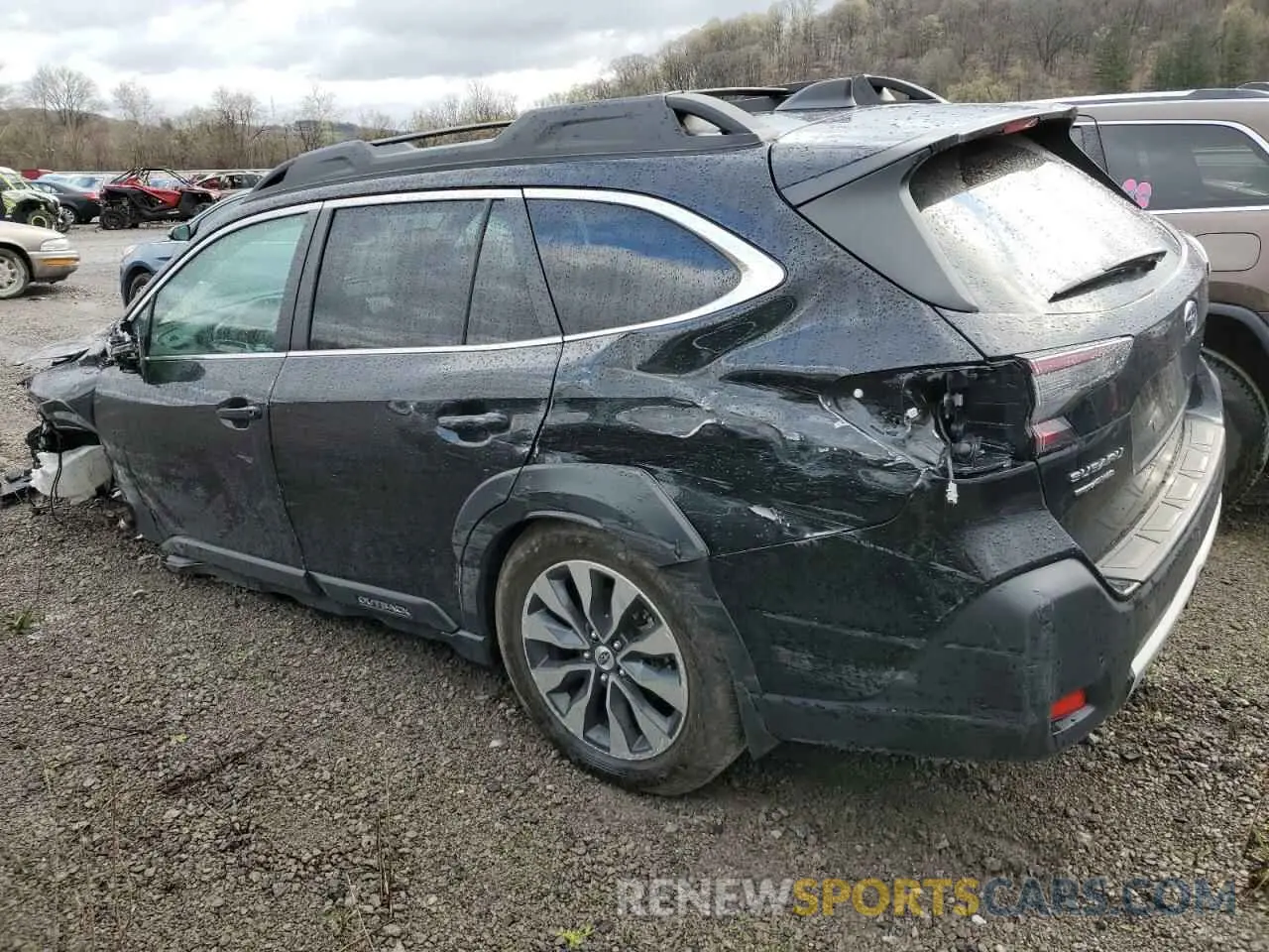 2 fotografías del automóvil dañado 4S4BTGND9R3244239 SUBARU OUTBACK 2024
