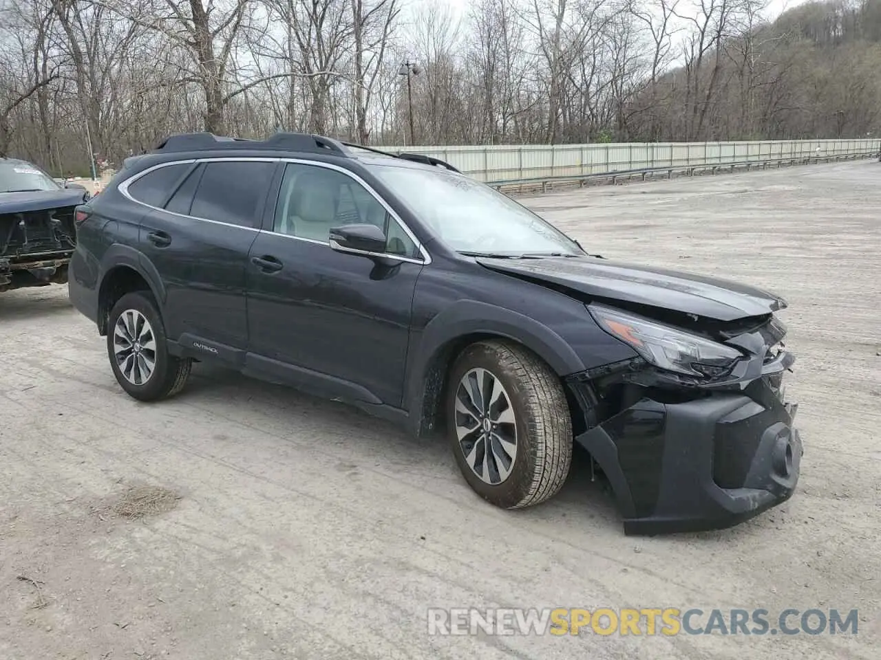 4 fotografías del automóvil dañado 4S4BTGND9R3244239 SUBARU OUTBACK 2024