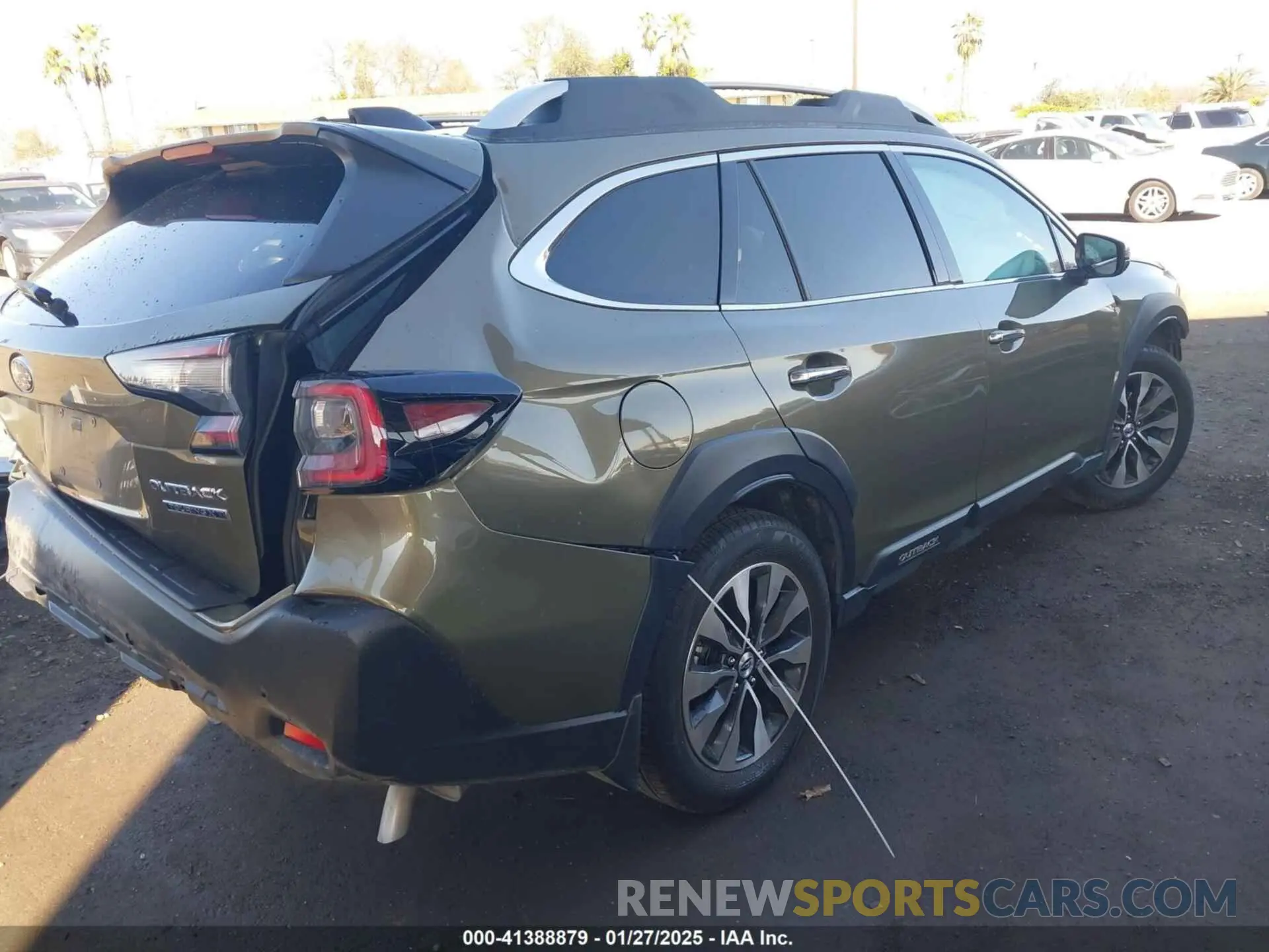 4 fotografías del automóvil dañado 4S4BTGPD0R3199995 SUBARU OUTBACK 2024