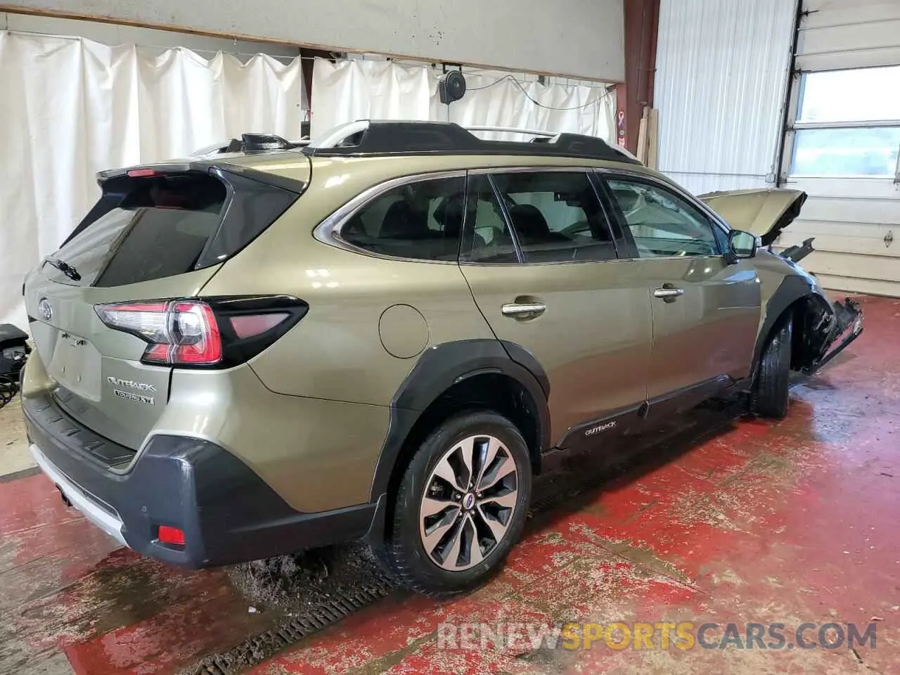 3 fotografías del automóvil dañado 4S4BTGPD2R3126529 SUBARU OUTBACK 2024