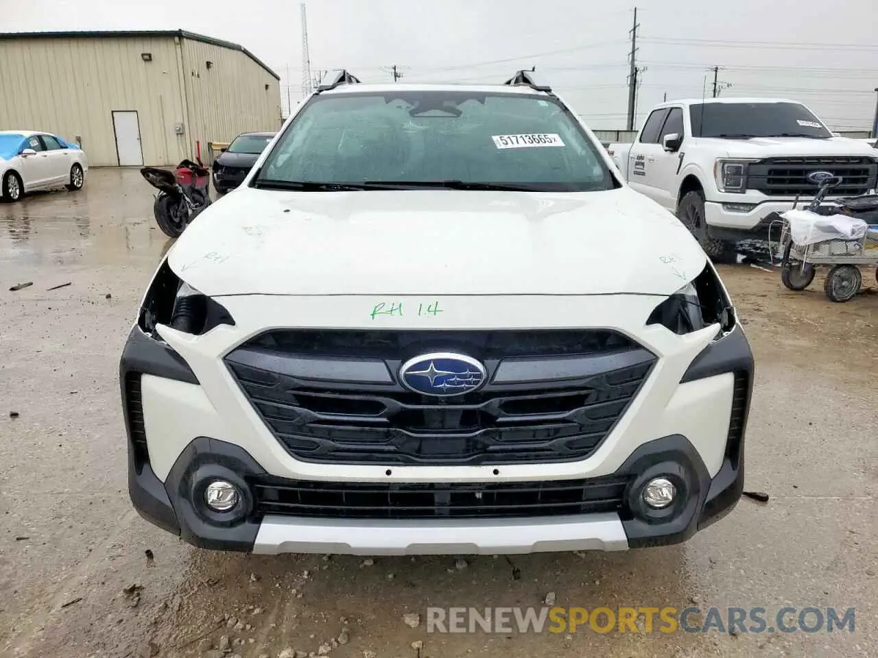 5 fotografías del automóvil dañado 4S4BTGPD5R3209467 SUBARU OUTBACK 2024