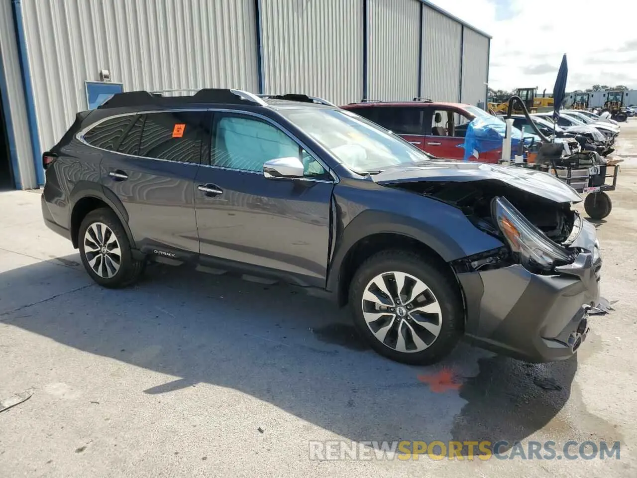 4 fotografías del automóvil dañado 4S4BTGPD5R3257325 SUBARU OUTBACK 2024