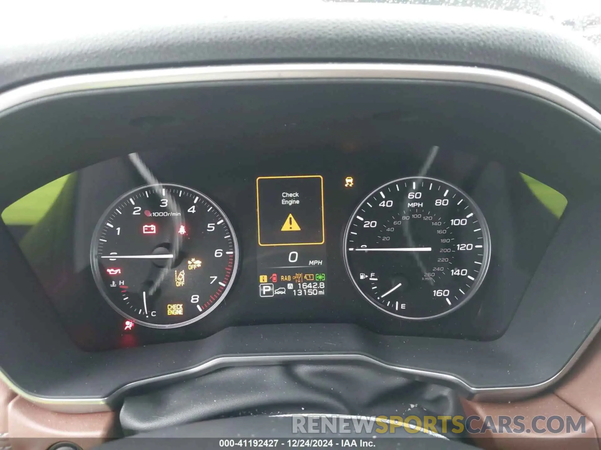 7 fotografías del automóvil dañado 4S4BTGPD5R3280927 SUBARU OUTBACK 2024