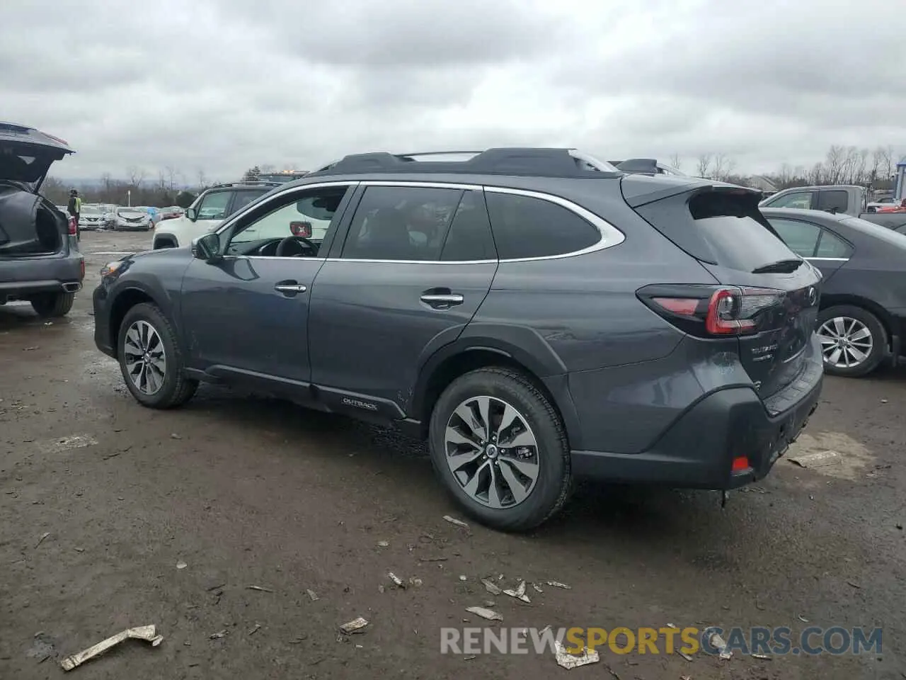2 fotografías del automóvil dañado 4S4BTGPD6R3184210 SUBARU OUTBACK 2024
