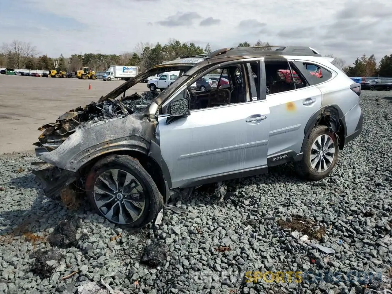 1 fotografías del automóvil dañado 4S4BTGPD6R3241778 SUBARU OUTBACK 2024
