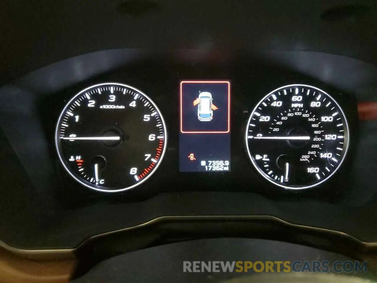 9 fotografías del automóvil dañado 4S4BTGPD9R3175386 SUBARU OUTBACK 2024