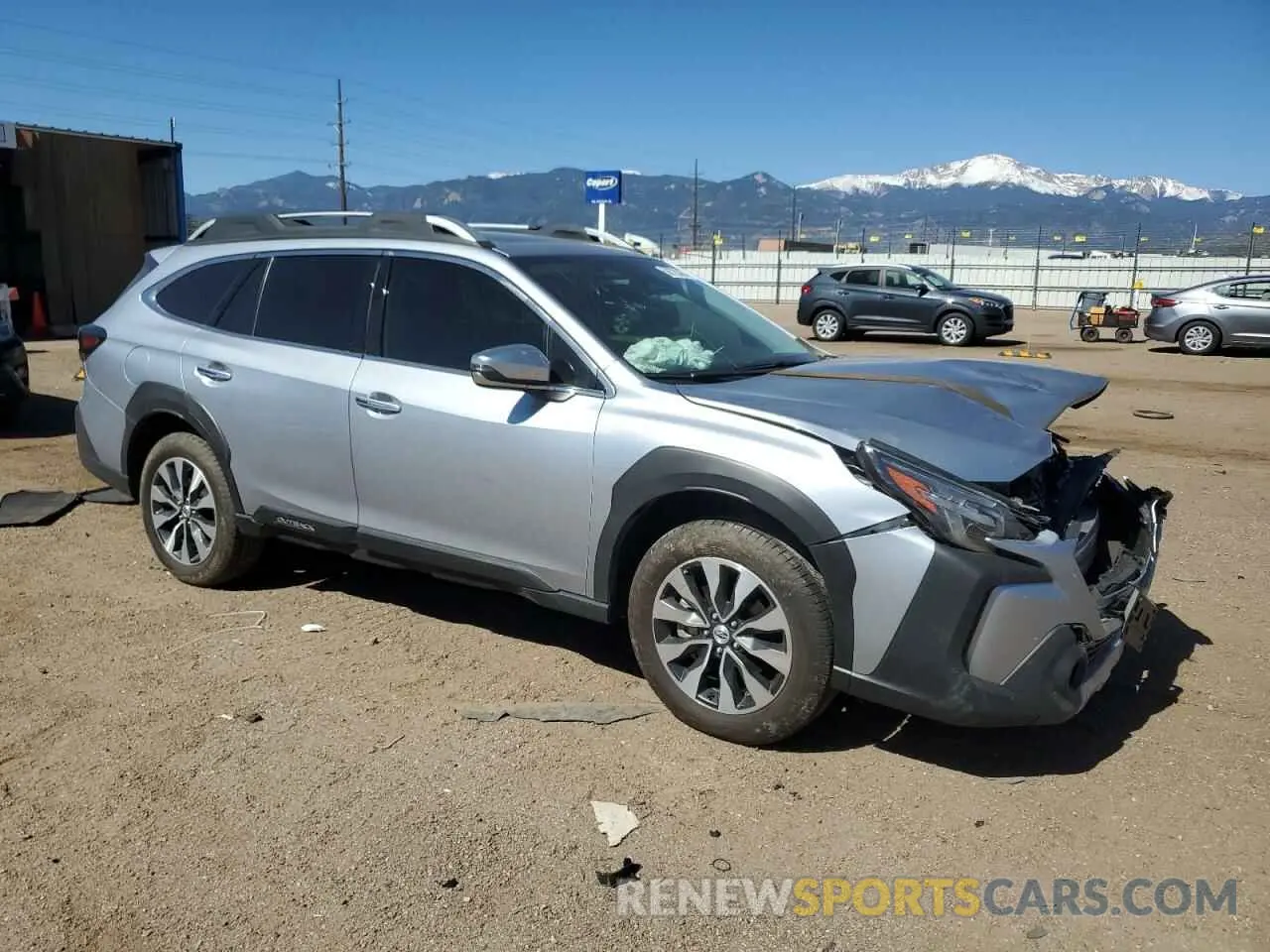 4 fotografías del automóvil dañado 4S4BTGPDXR3293818 SUBARU OUTBACK 2024