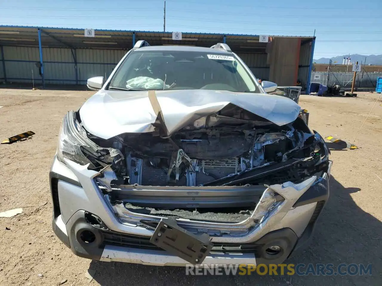 5 fotografías del automóvil dañado 4S4BTGPDXR3293818 SUBARU OUTBACK 2024