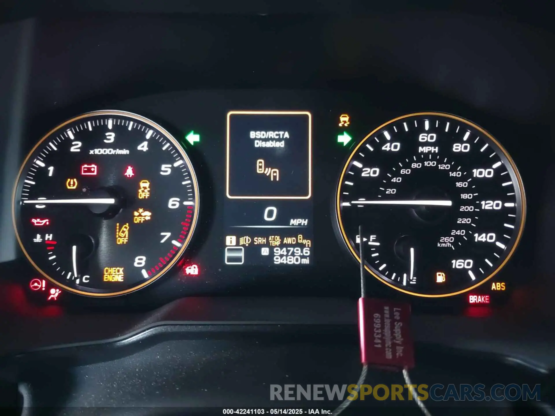 7 fotografías del automóvil dañado 4S4BTGUD7R3190439 SUBARU OUTBACK 2024