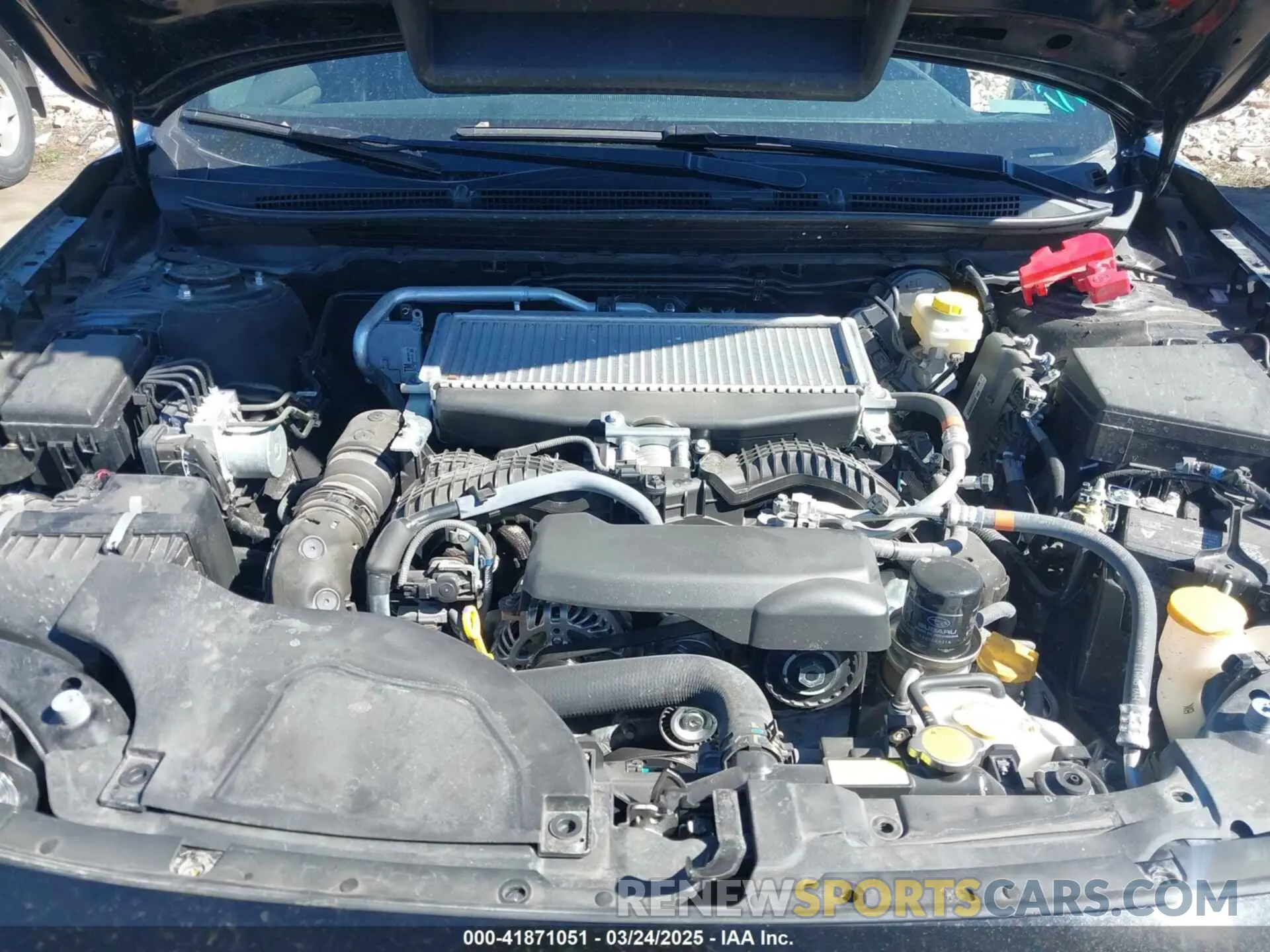 10 fotografías del automóvil dañado 4S4BTGUDXR3282239 SUBARU OUTBACK 2024