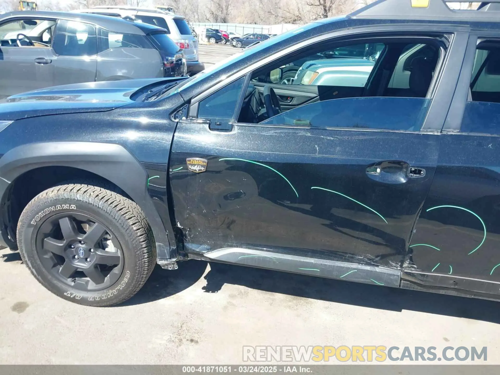 20 fotografías del automóvil dañado 4S4BTGUDXR3282239 SUBARU OUTBACK 2024