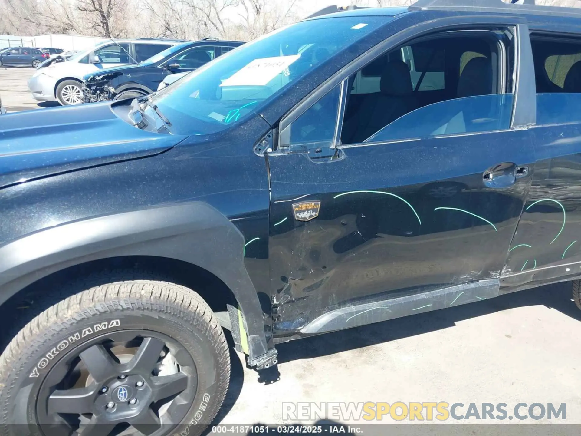 21 fotografías del automóvil dañado 4S4BTGUDXR3282239 SUBARU OUTBACK 2024