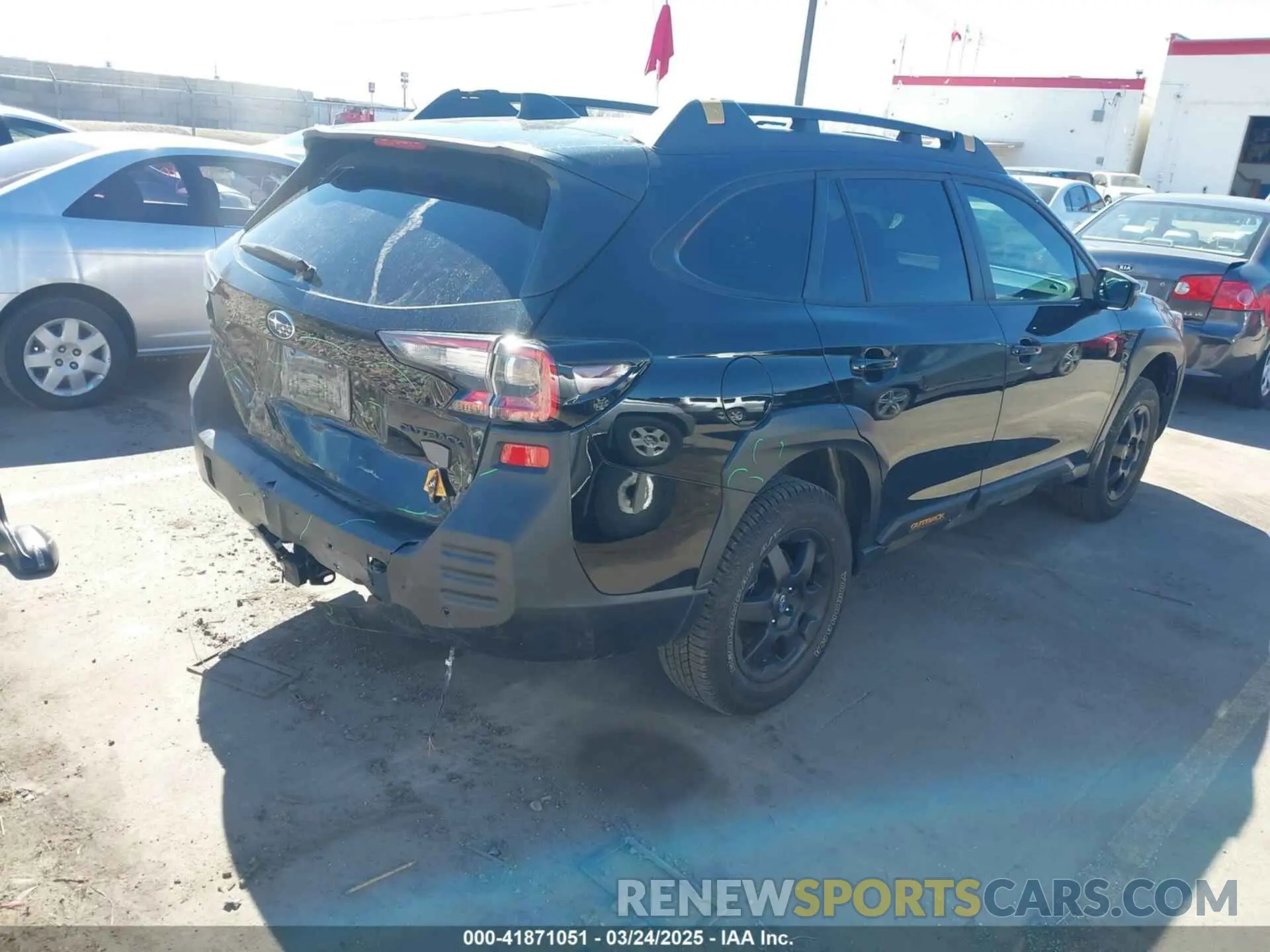 4 fotografías del automóvil dañado 4S4BTGUDXR3282239 SUBARU OUTBACK 2024