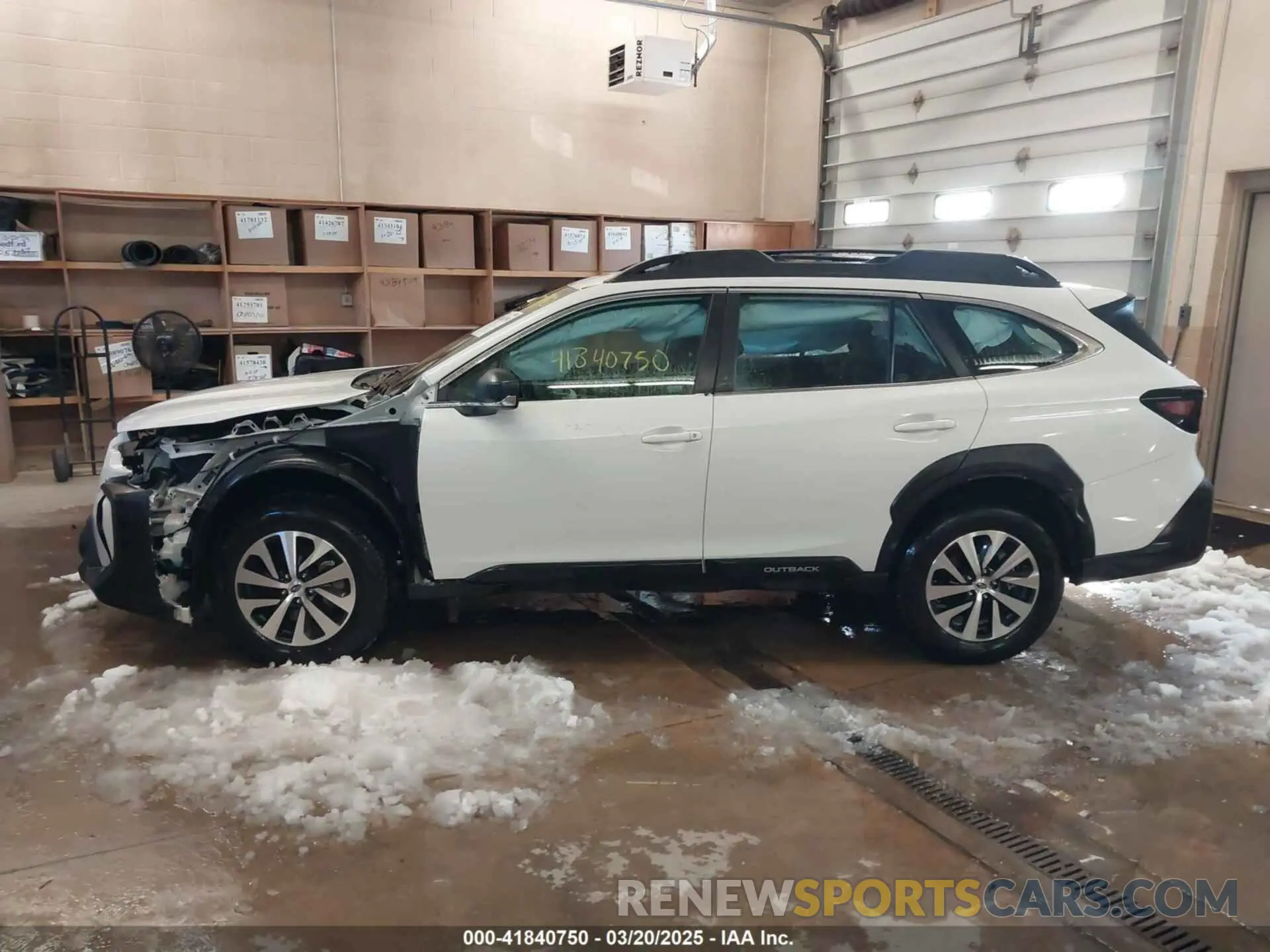 15 fotografías del automóvil dañado 4S4BTAACXS3182351 SUBARU OUTBACK 2025
