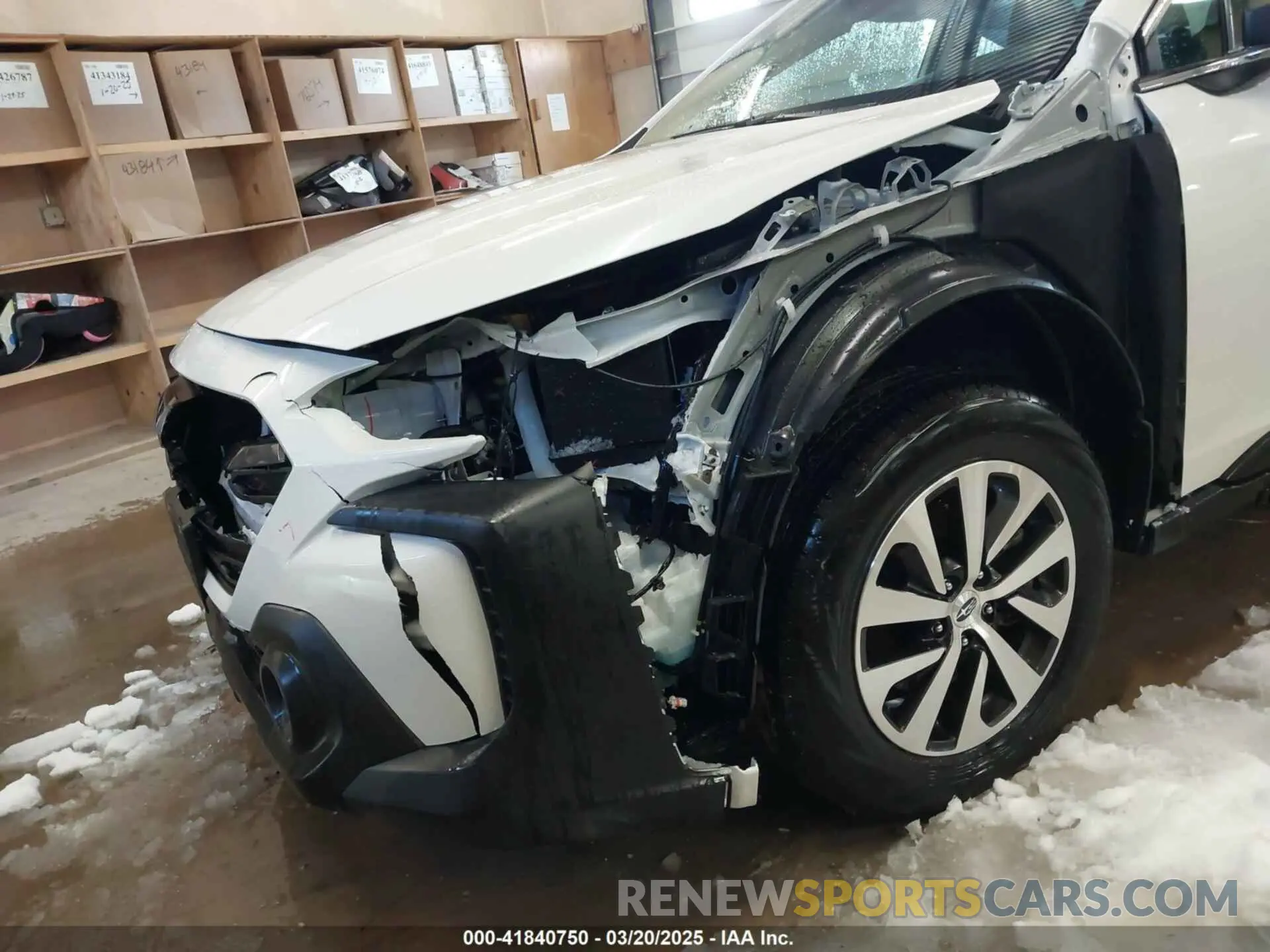 6 fotografías del automóvil dañado 4S4BTAACXS3182351 SUBARU OUTBACK 2025
