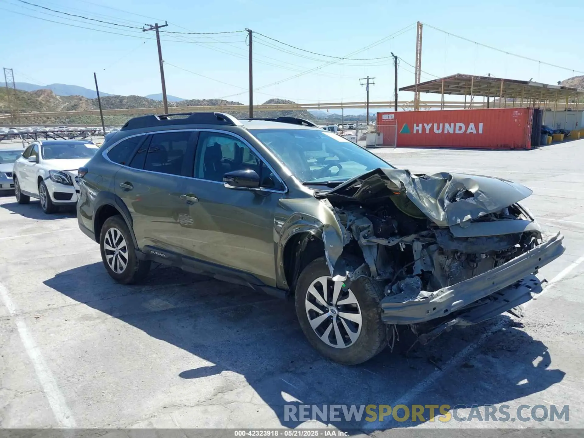 1 fotografías del automóvil dañado 4S4BTACC7S3130771 SUBARU OUTBACK 2025