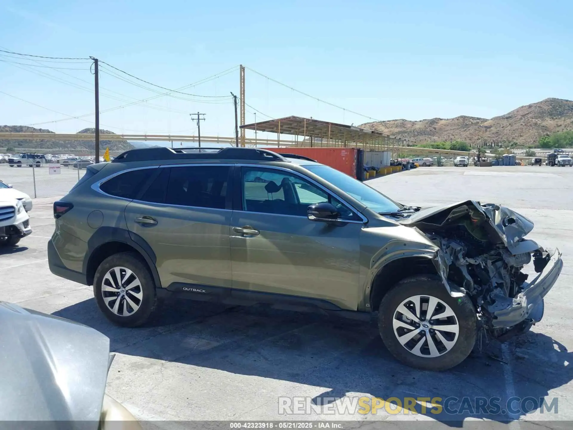 13 fotografías del automóvil dañado 4S4BTACC7S3130771 SUBARU OUTBACK 2025