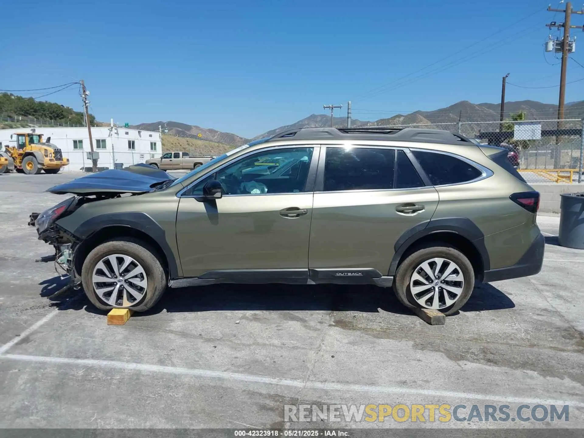 14 fotografías del automóvil dañado 4S4BTACC7S3130771 SUBARU OUTBACK 2025