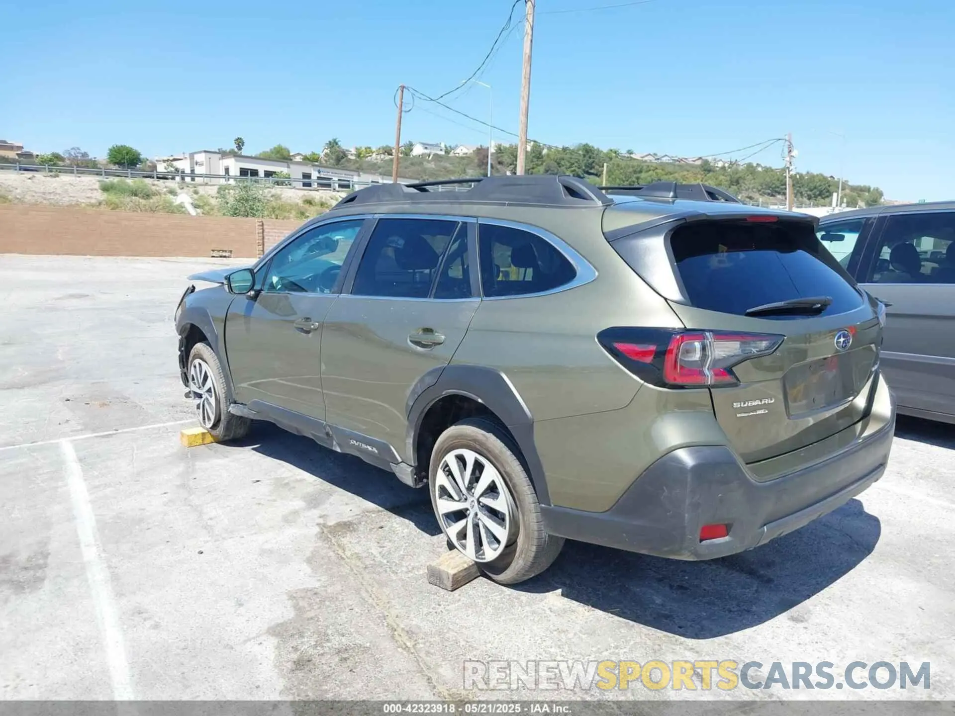 3 fotografías del automóvil dañado 4S4BTACC7S3130771 SUBARU OUTBACK 2025