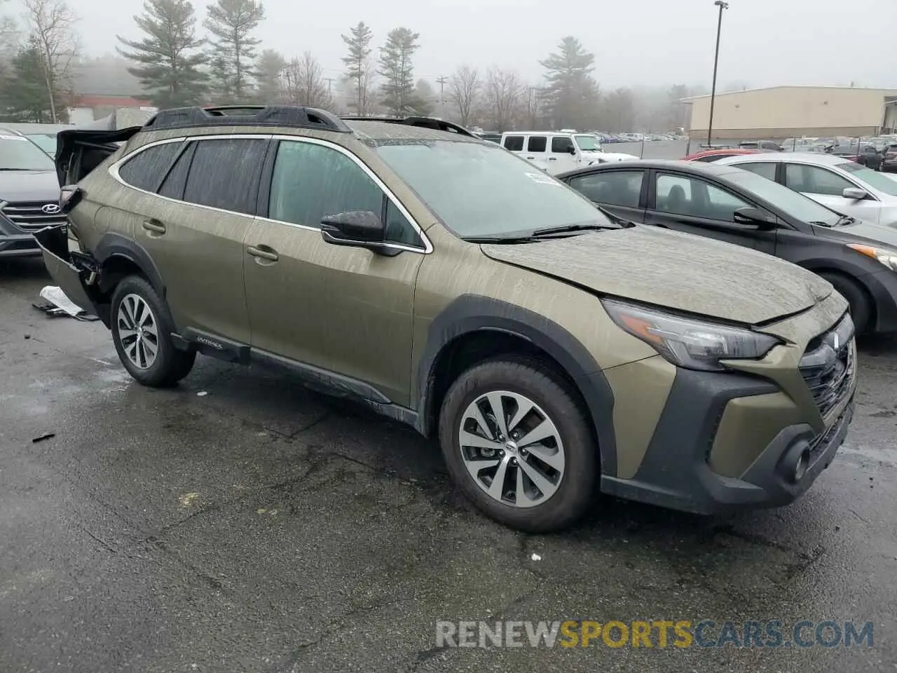 4 fotografías del automóvil dañado 4S4BTADC0S3187389 SUBARU OUTBACK 2025