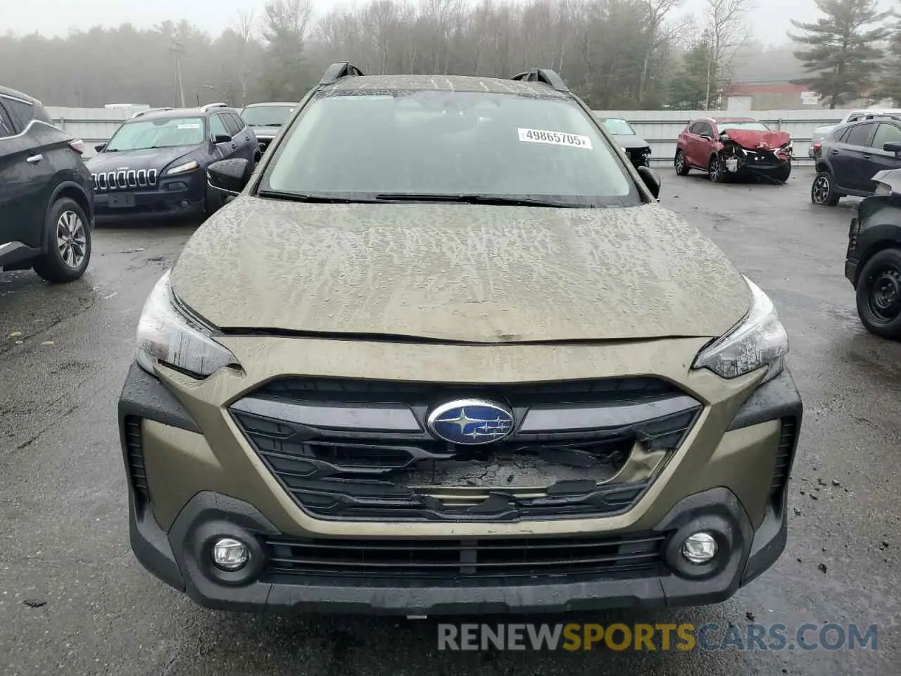 5 fotografías del automóvil dañado 4S4BTADC0S3187389 SUBARU OUTBACK 2025